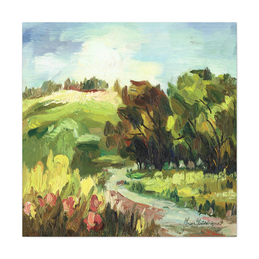 Canvas Print Landscape Home Decor by artist Marie Frederique