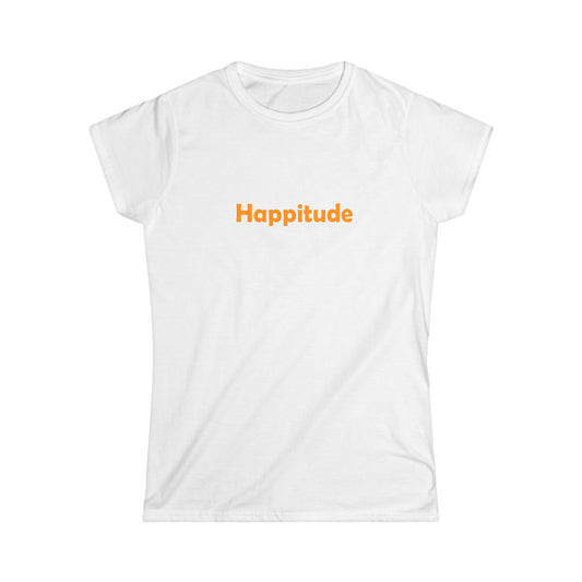 Happitude Women's Tee by artist Marie Frederique