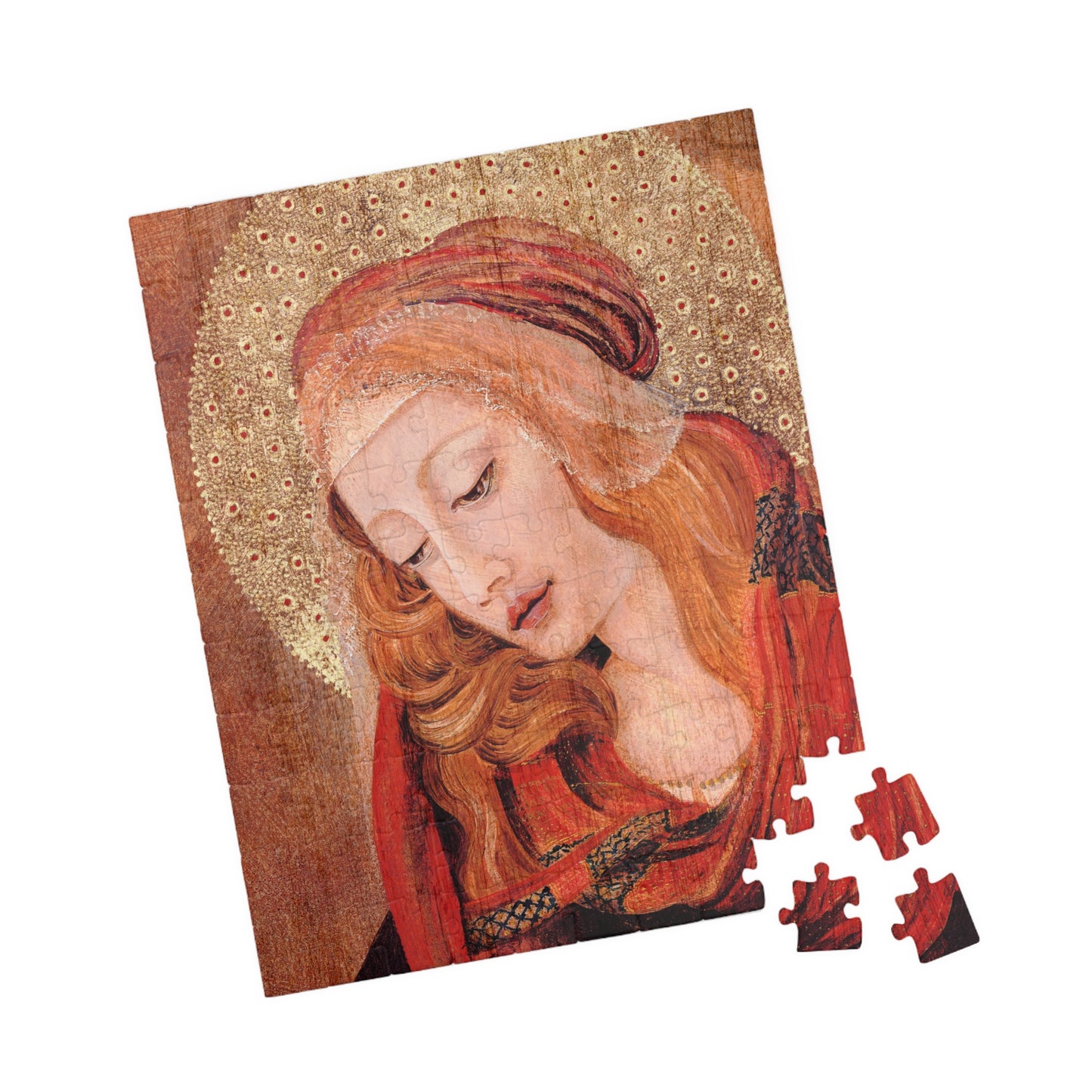 Madonna Icon Jigsaw Puzzle by Artist Marie Frederique - Puzzle (110, 252, 520, 1014-piece)