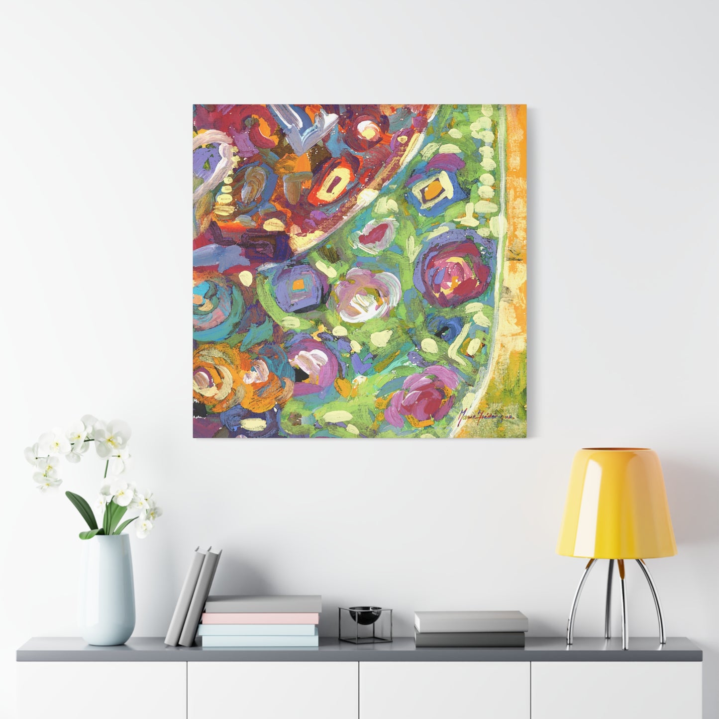 Love Boat part 2, Matte Canvas by artist Marie Frederique