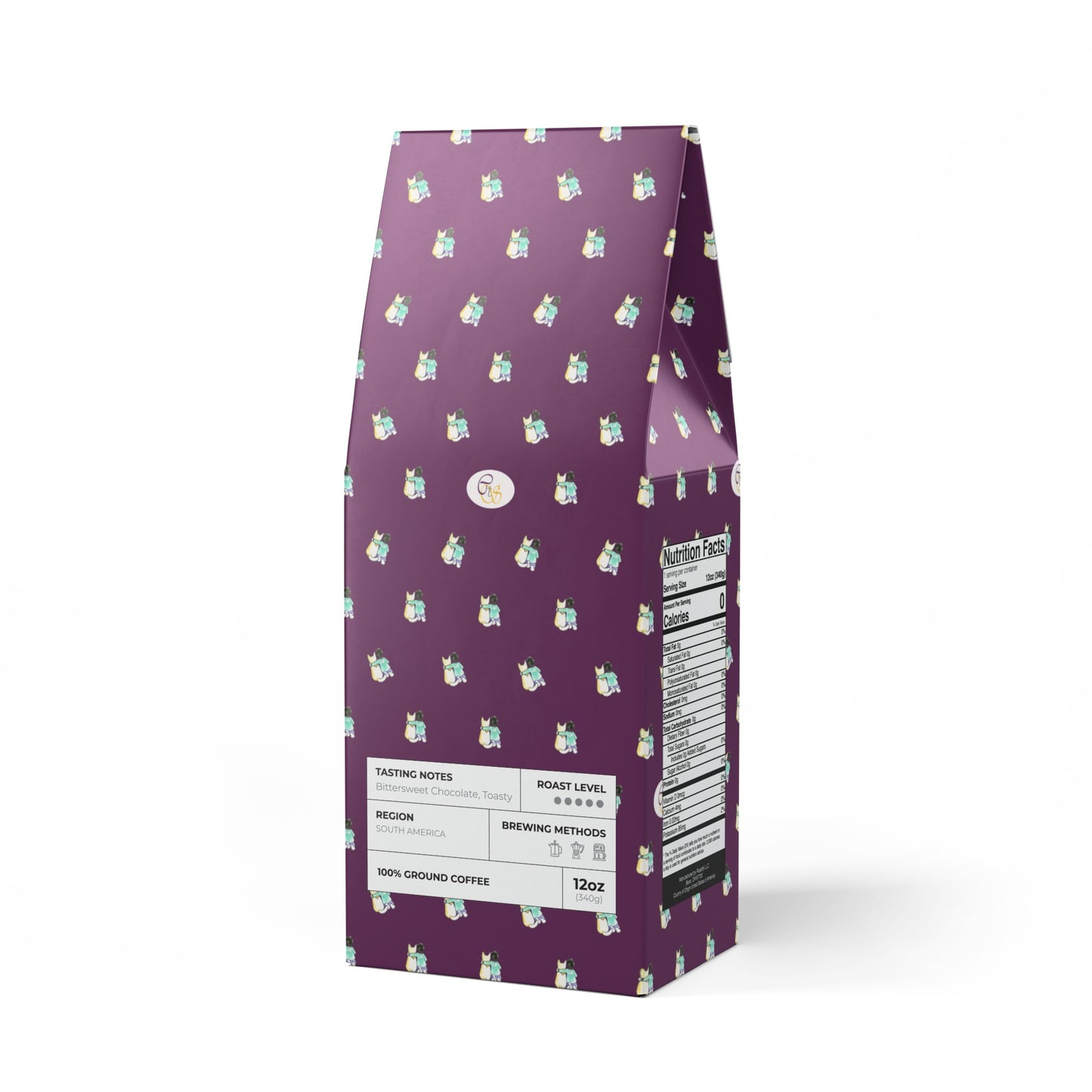 CTS Purple - Bitterroot Coffee Blend (Dark French Roast)