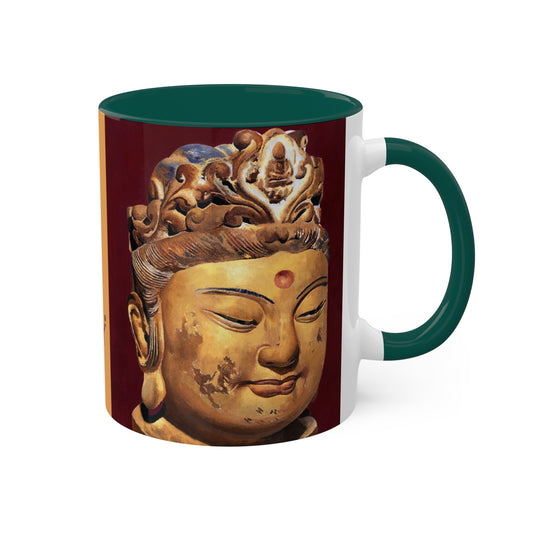 Buddha Collection 1 - Colorful Mugs, 11oz by Artist Marie Frederique