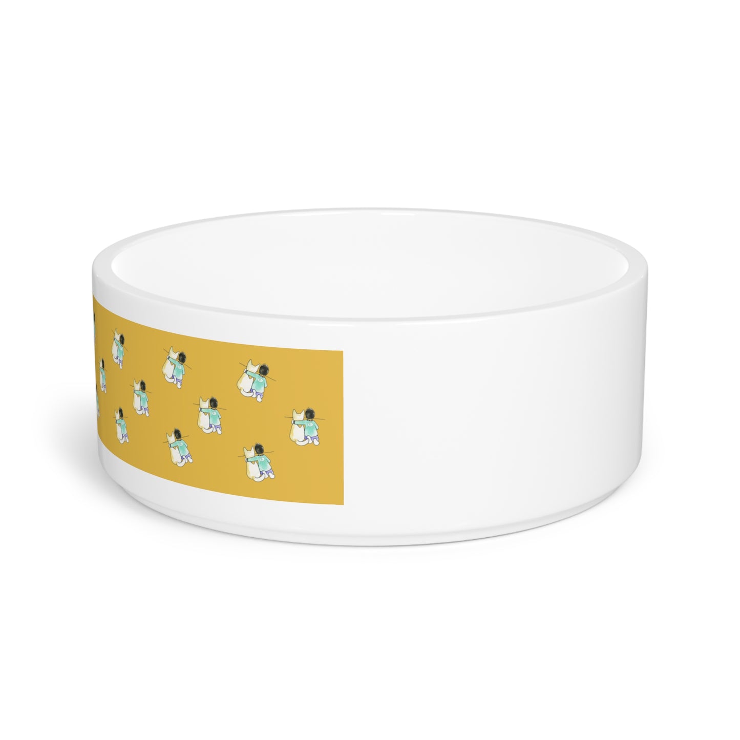 CTS Pet Bowl in gold BY Artist Marie Frederique