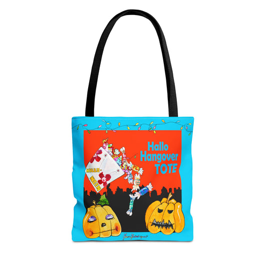 Halloween Sugar high tote by artist Marie Frederique - Perfect for Trick-or-Treating