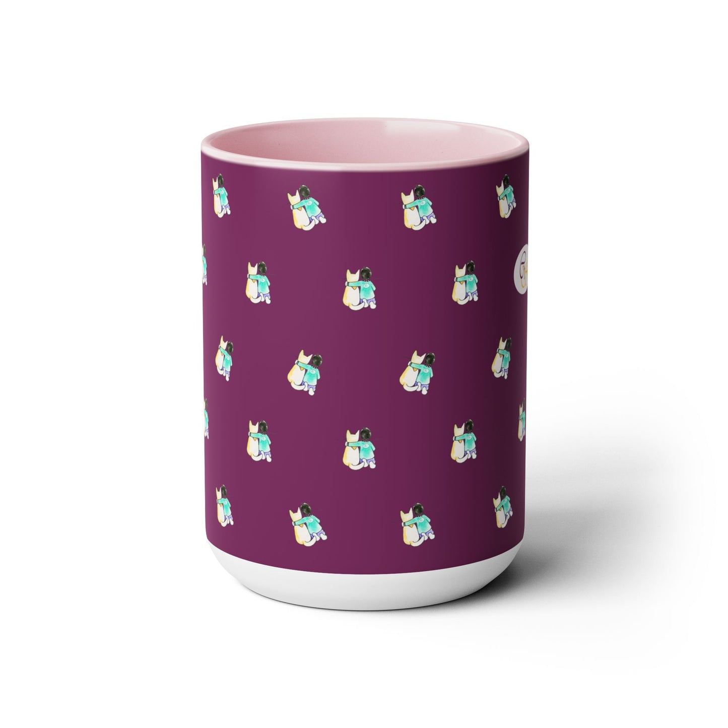 CTS Purple - Coffee Mug 15oz by Artist Marie Frederique