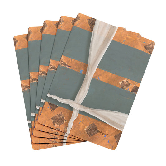 Go with the flow 2, Elegant Poker Playing Cards Set - Perfect for Game Nights & Gatherings by artist Marie Frederique