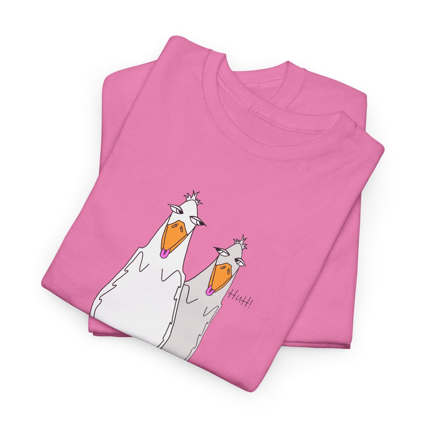 Duck lovers, 1 duck too many - Heavy Cotton Tee by artist Marie Frederique