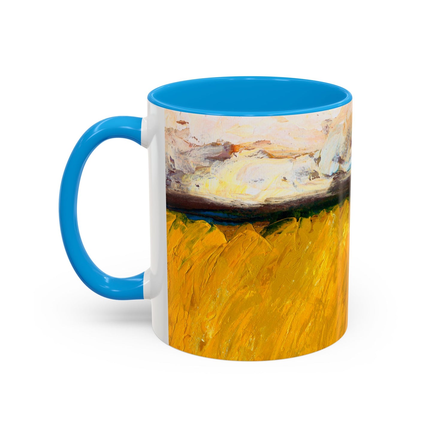 Brewing up a Storm, Colorful Mug by Artist Marie Frederique