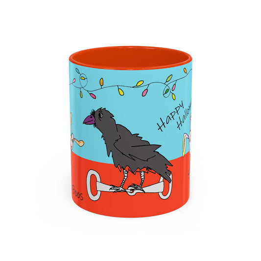 Equestrian Halloween Mug by artist Marie Frederique