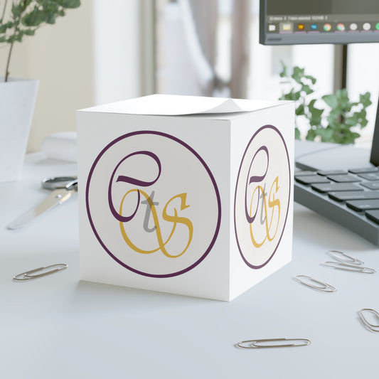 CTS logo Sticky Note Cube