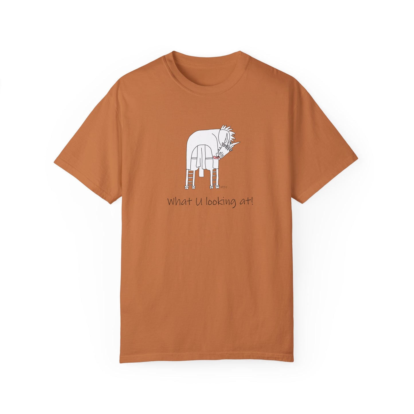 Funny Horse graphic Tee - Cotton Danny Arrand