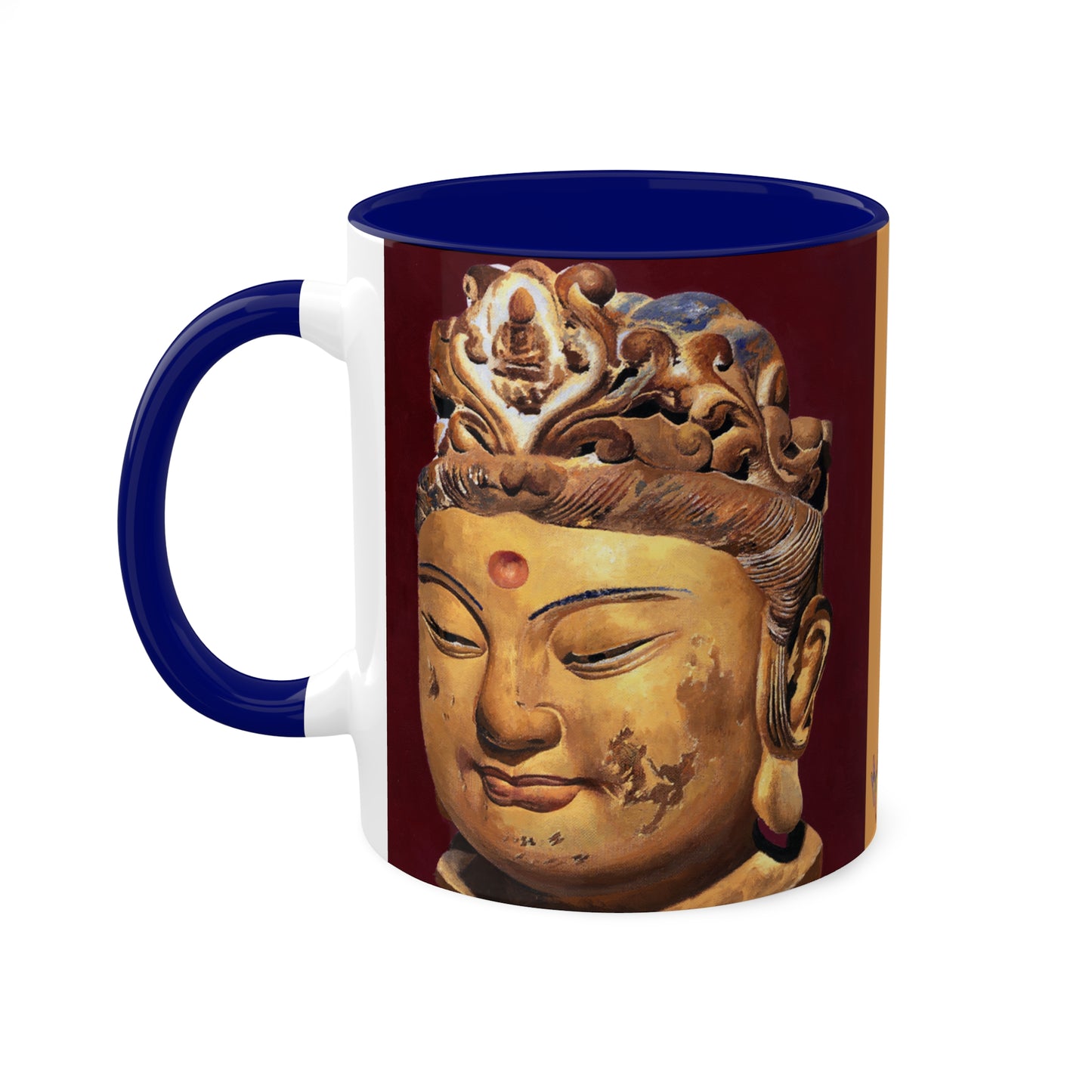 Buddha Collection 1 - Colorful Mugs, 11oz by Artist Marie Frederique