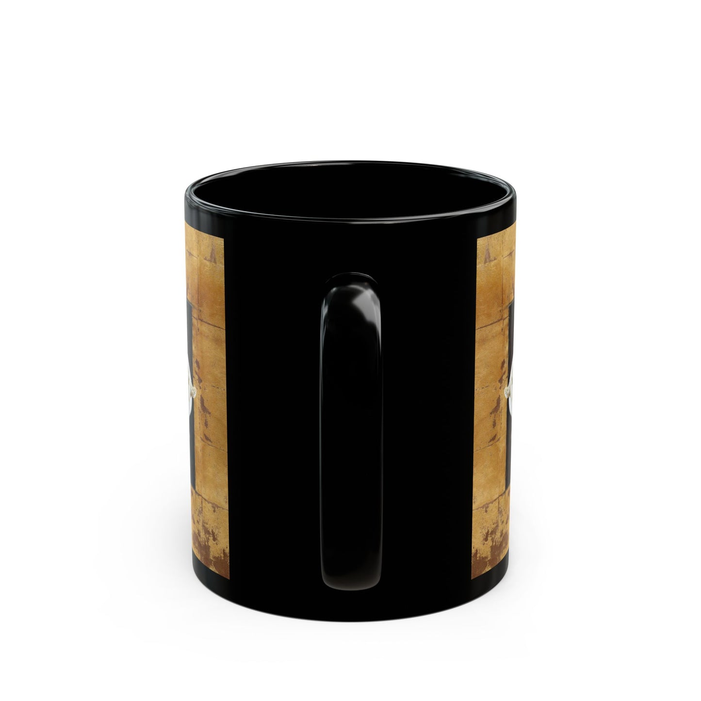 CTS Collection - Asian horse 1, Black Mug (11oz, 15oz) By Artist Marie Frederique