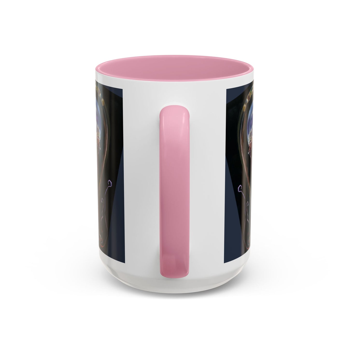 Jelly Fish - "Not a Jelly Bean" Colorful Mug by artist Marie Frederique
