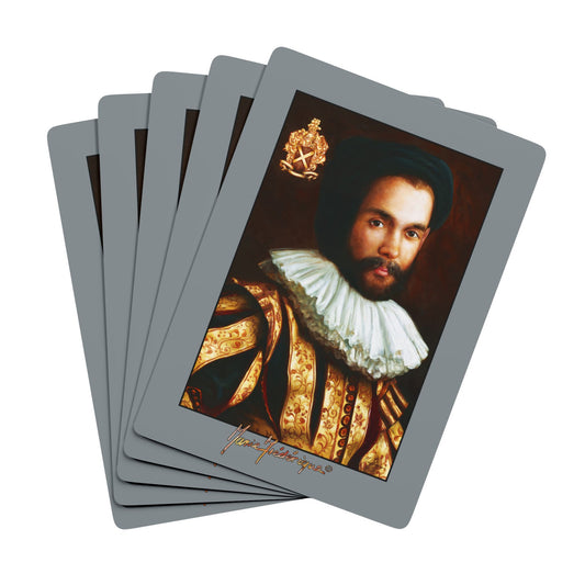 Family Portrait - Gentleman, Artistic Bridge/Poker Playing Cards Set by artist Marie Frederique