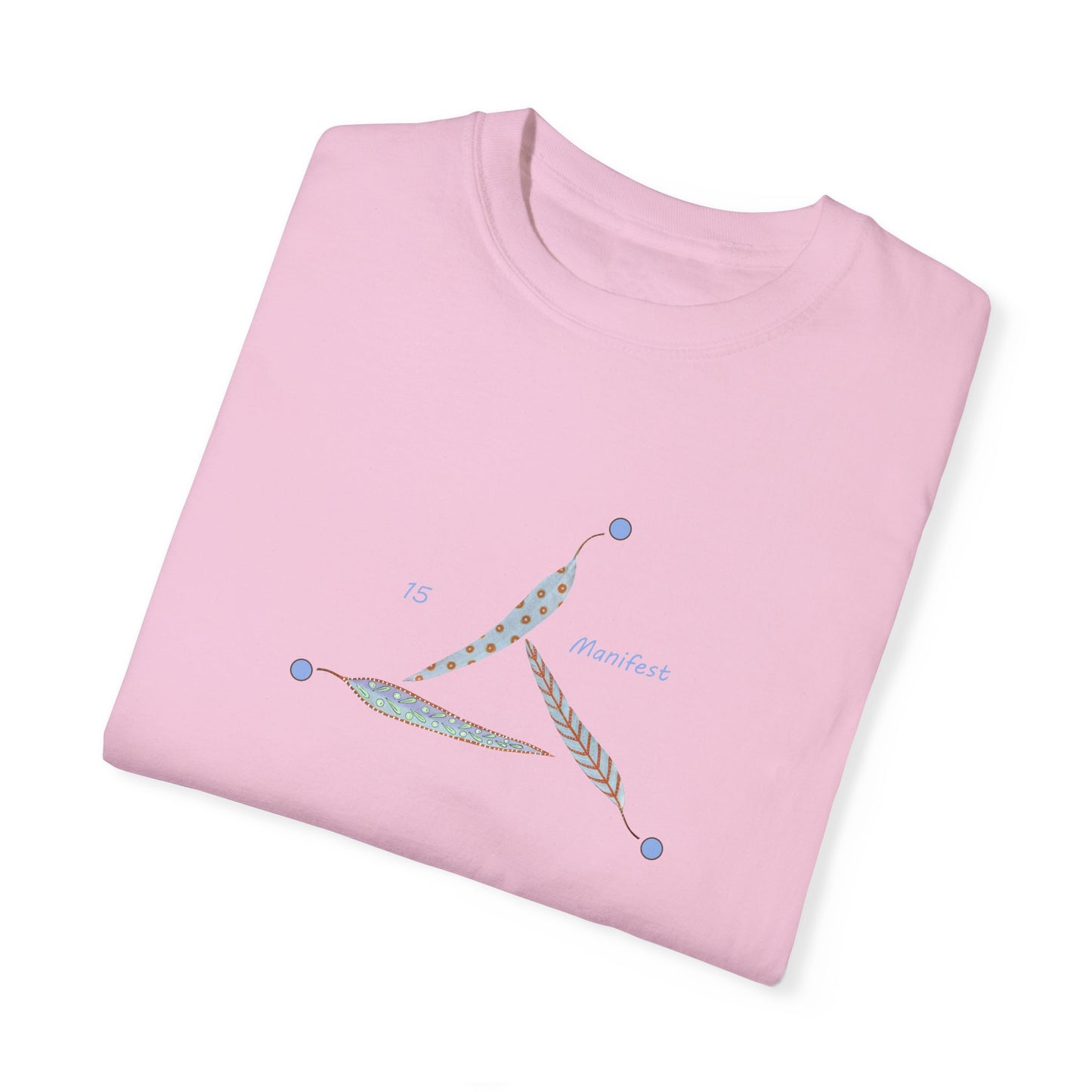 Essassani symbol # 15 "Manifest" - Unisex Garment-Dyed T-shirt by Artist Marie Frederique