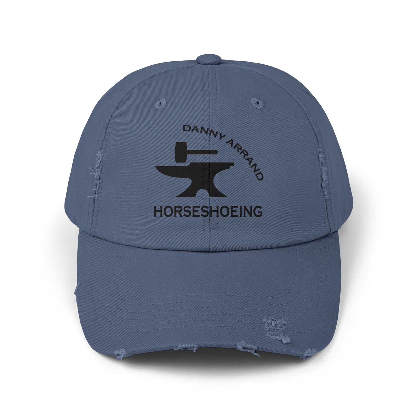 Danny Arrand Horseshoeing Unisex Distressed Cap 100% cotton