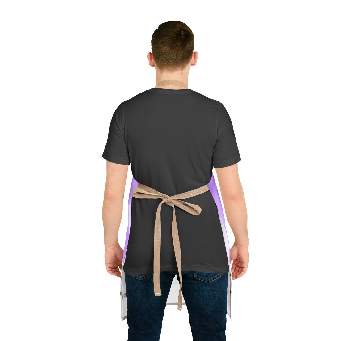 Fiig Topiary Apron — Lavender Kitchen Gardening Gift by artist Marie Frederique