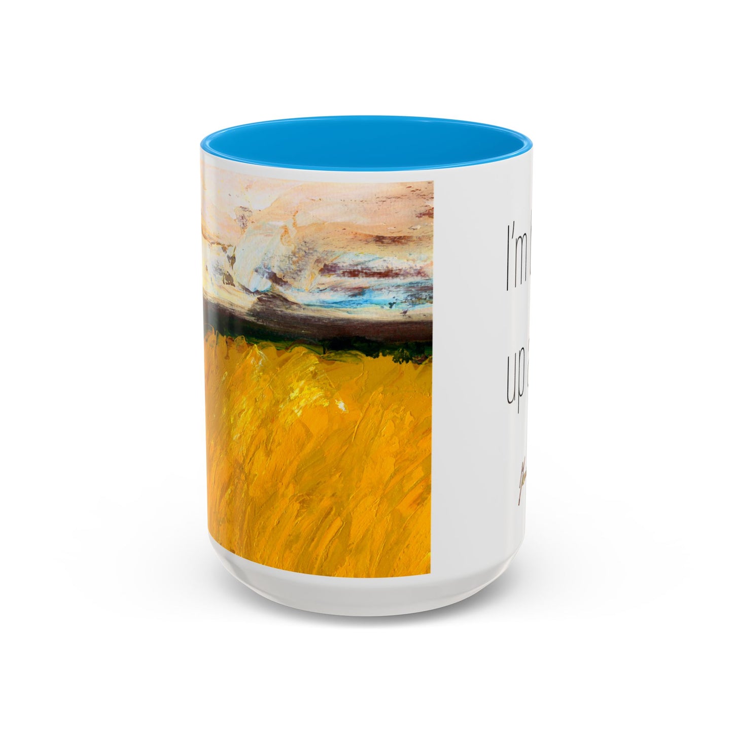 Brewing up a Storm, Colorful Mug by Artist Marie Frederique
