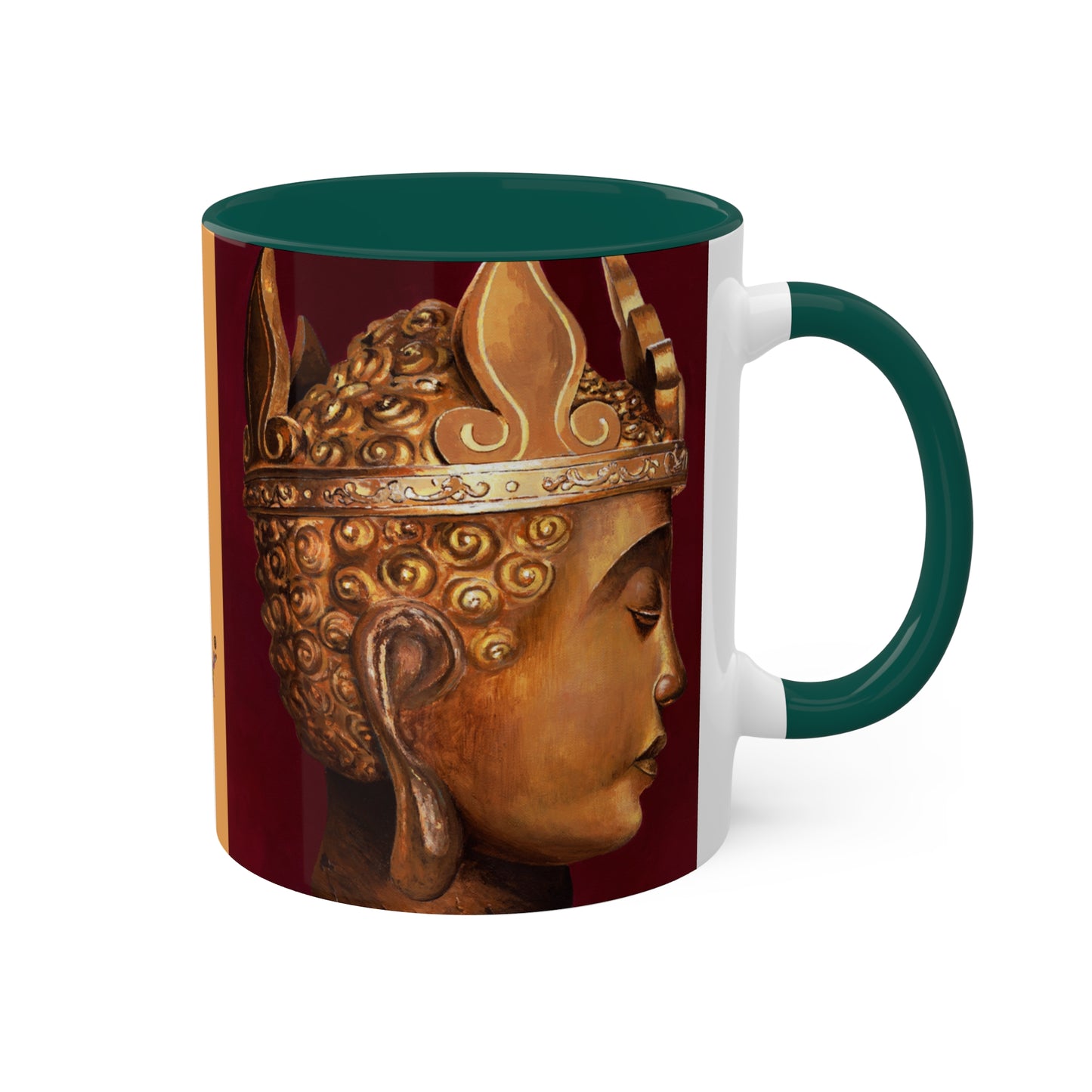 Buddha Collection 2 - Colorful Mugs, 11oz by Artist Marie Frederique