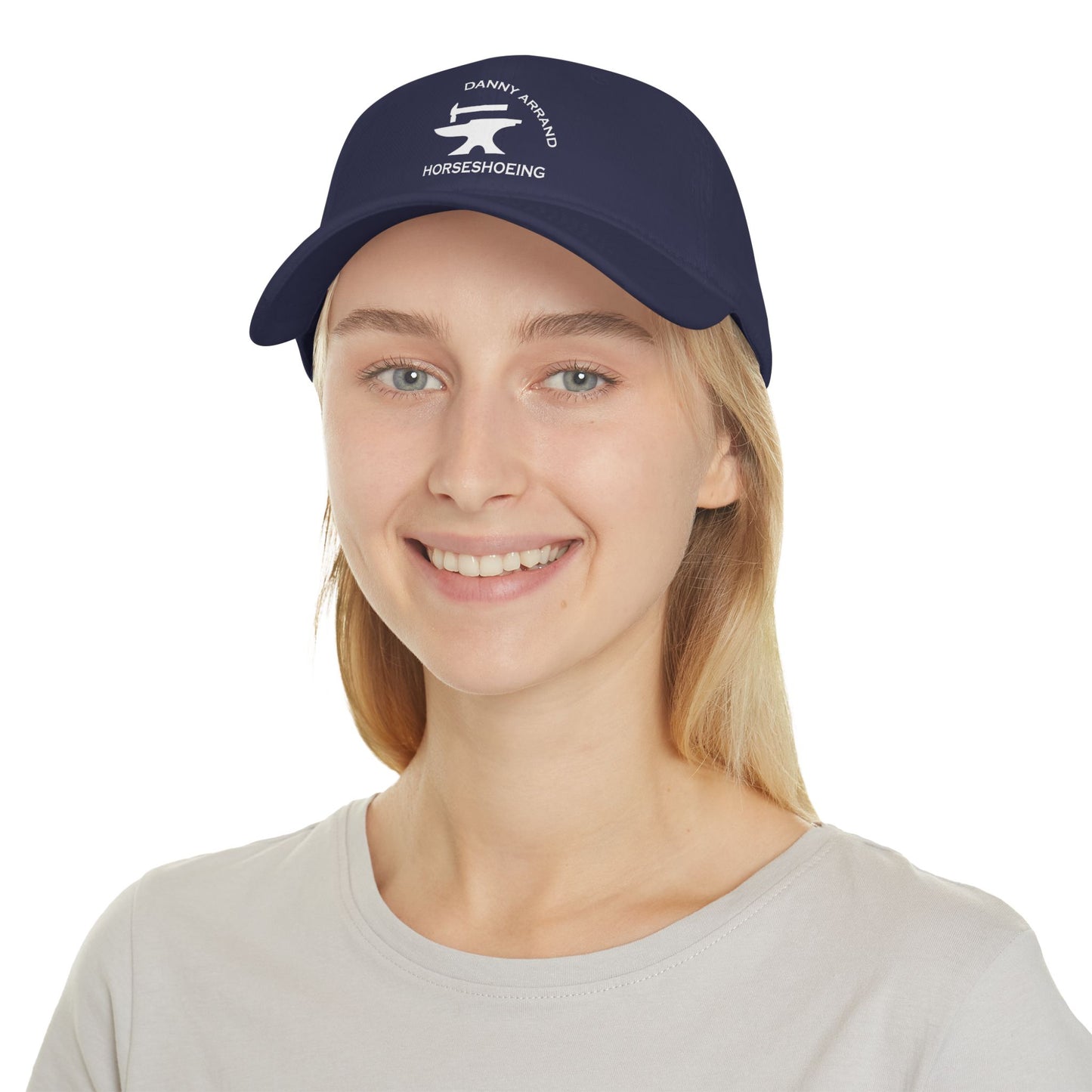 Danny Arrand Horseshoeing Low Profile Baseball Cap 100% cotton