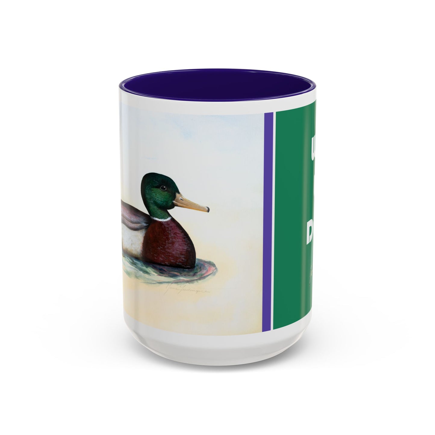 What the duck! Adult Humor Hunting Adventure Theme by artist Marie Frederique