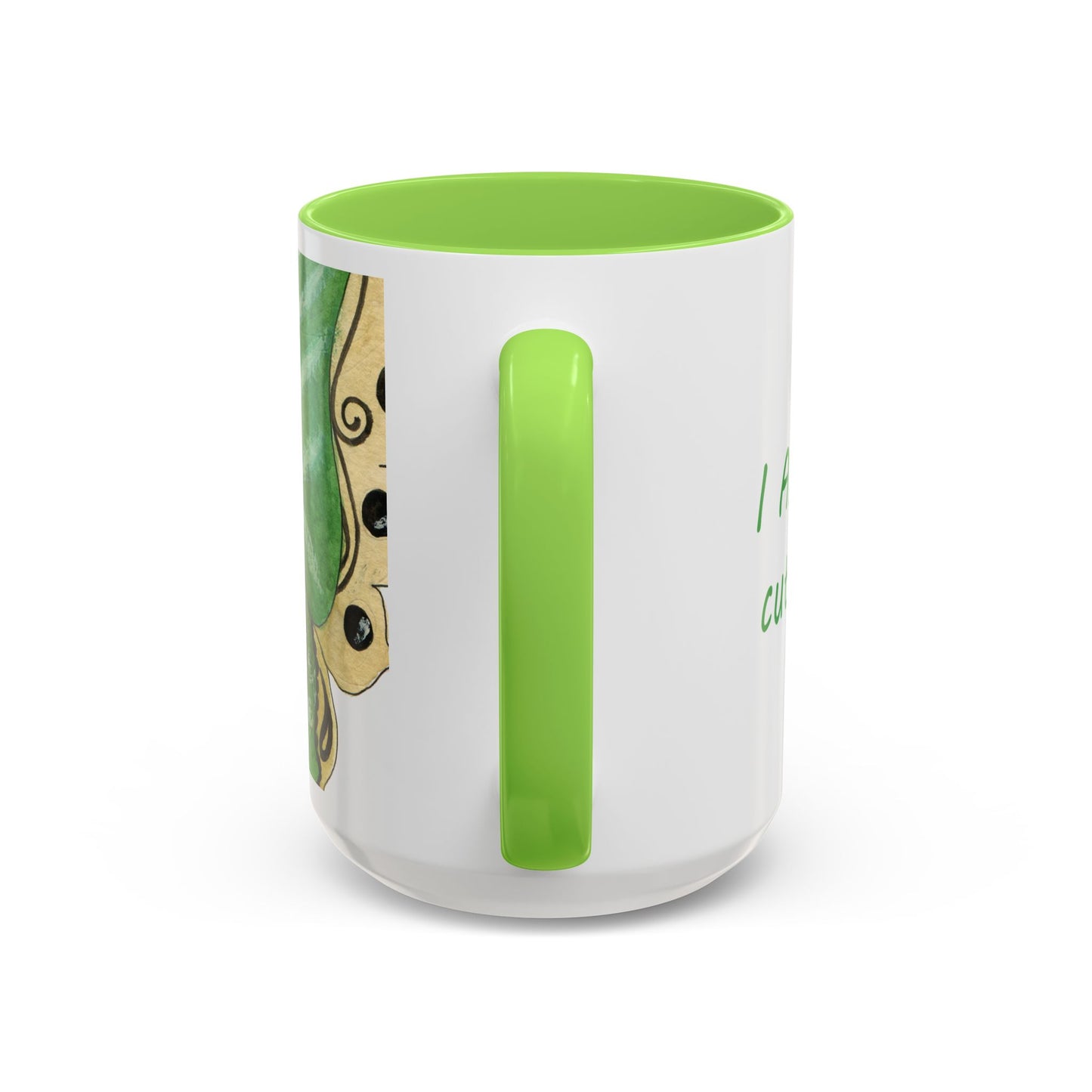 Whimsical Egg Butterfly 1, Colorful Mug by Artist Marie Frederique