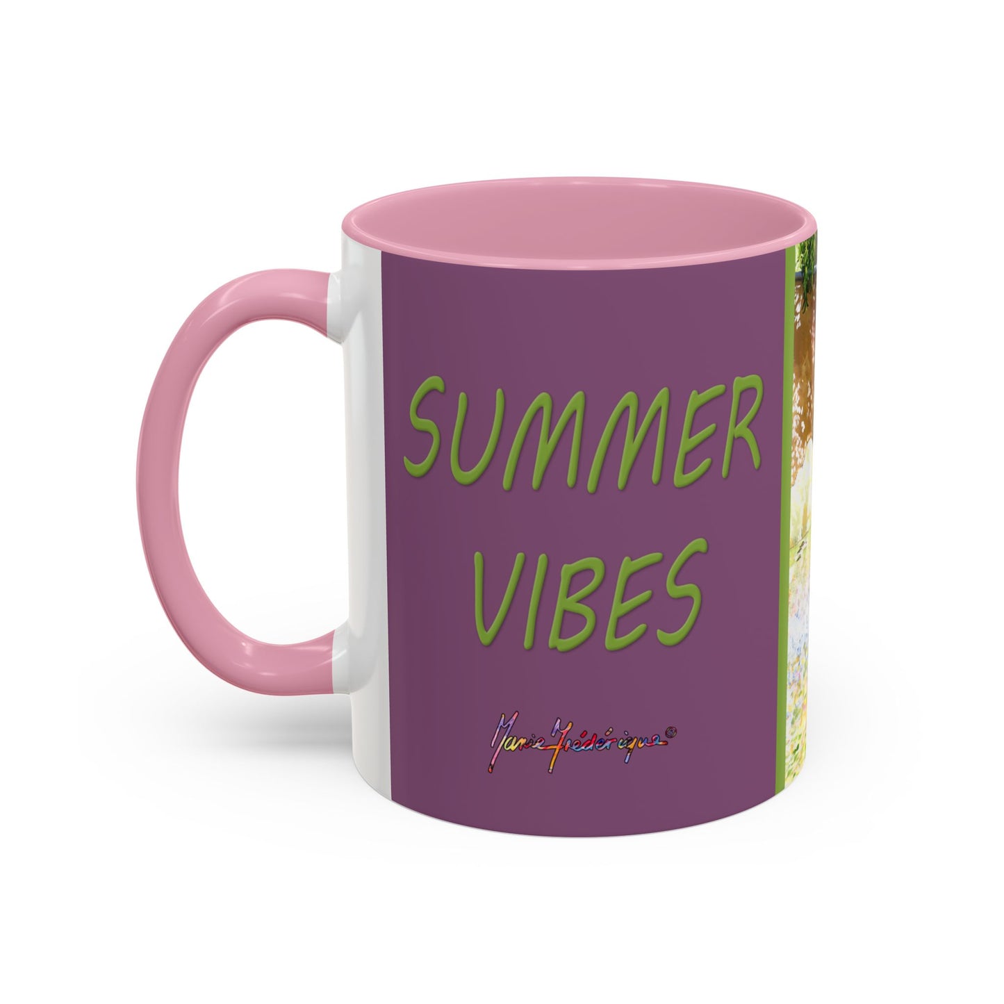 SUMMER VIBES - Purple patio by Artist Marie Frederique