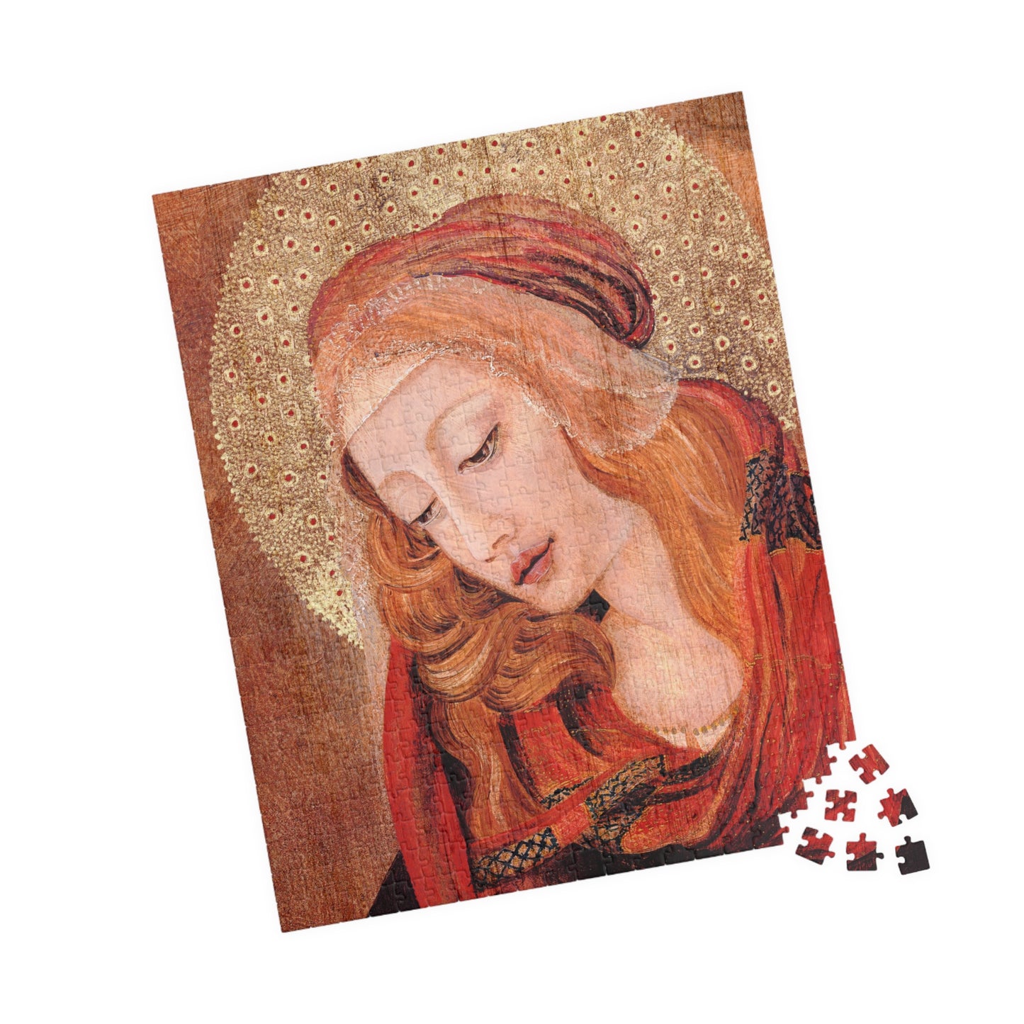 Madonna Icon Jigsaw Puzzle by Artist Marie Frederique - Puzzle (110, 252, 520, 1014-piece)