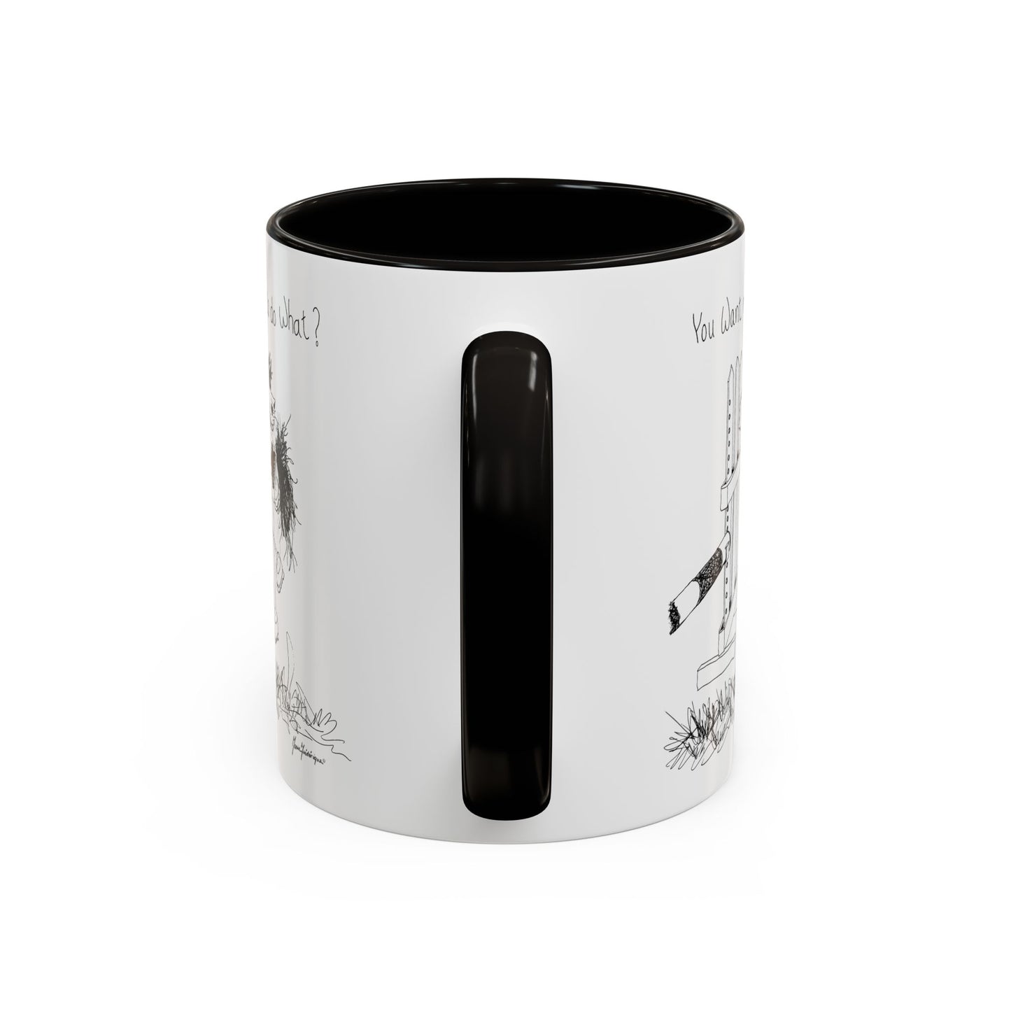 CTS - A horse's point of view, Mug by Artist Marie Frederique