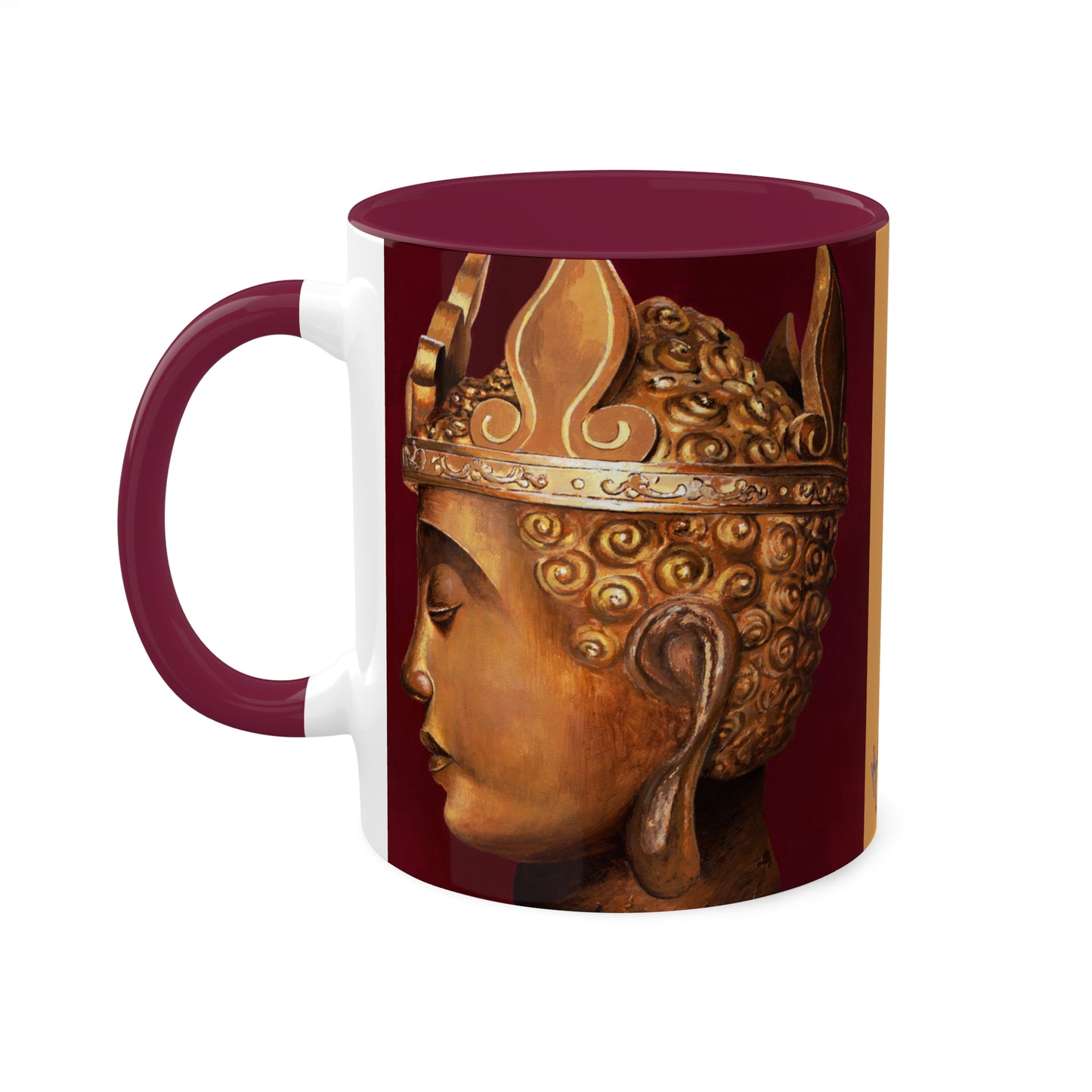 Buddha Collection 2 - Colorful Mugs, 11oz by Artist Marie Frederique