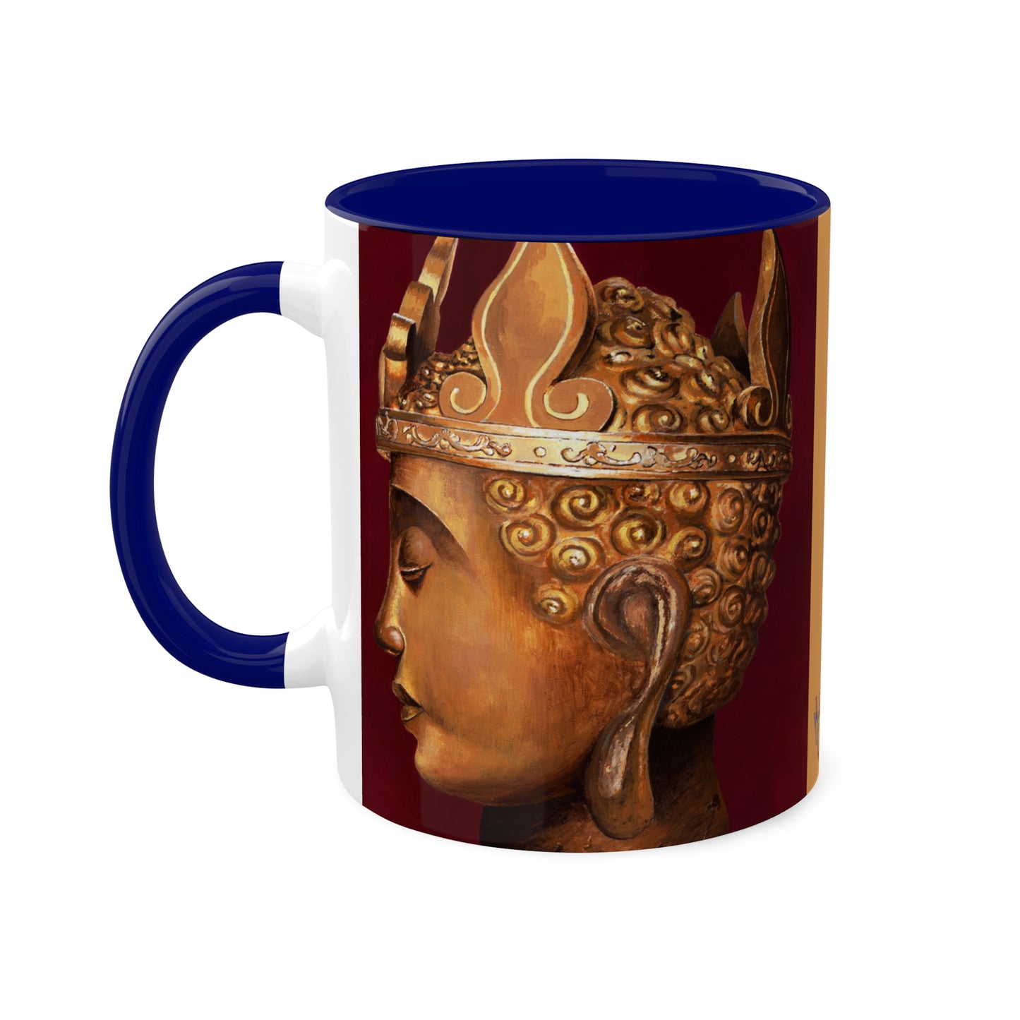 Buddha Collection 2 - Colorful Mugs, 11oz by Artist Marie Frederique