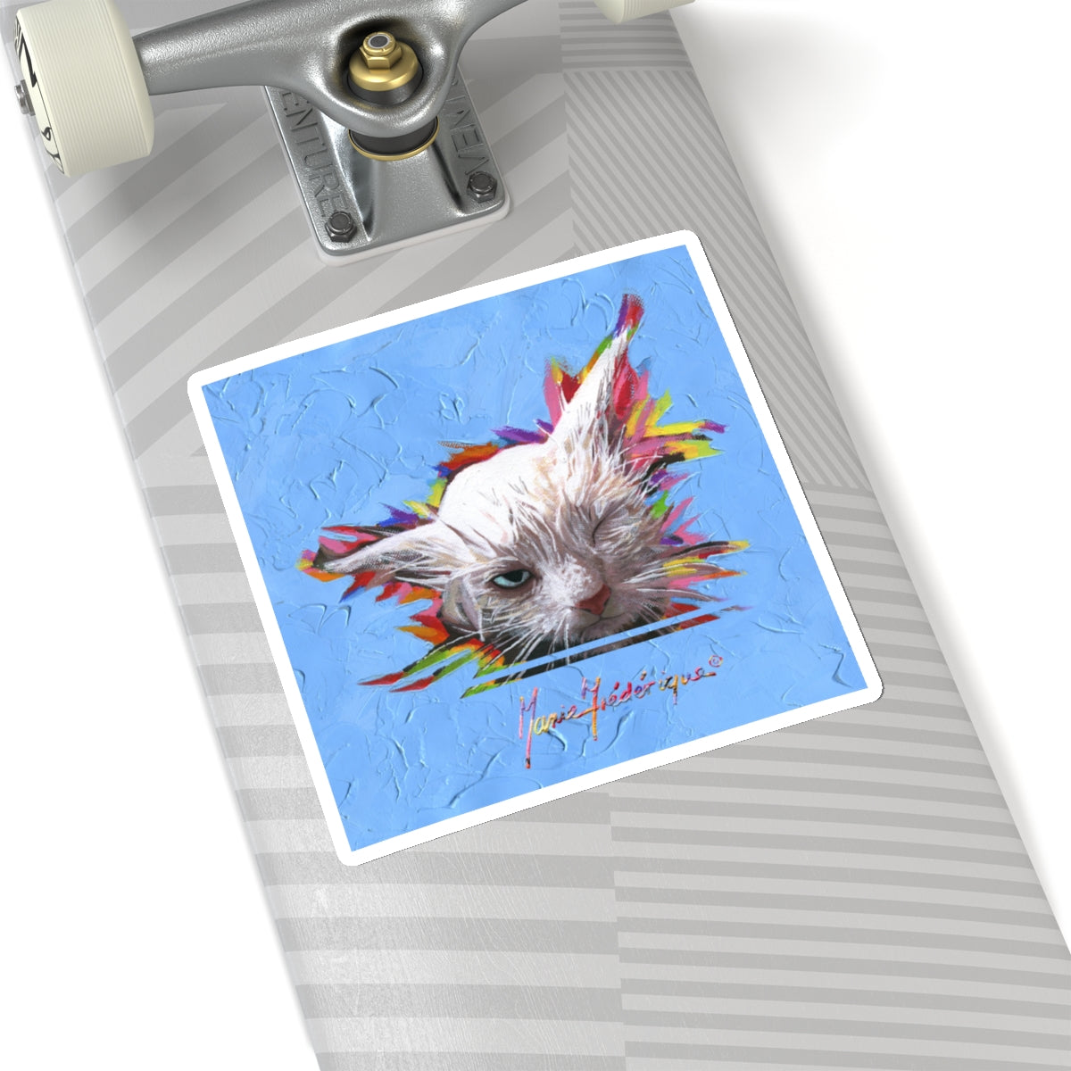 RBF Wet Kitty - Sticker by Artist Marie Frederique