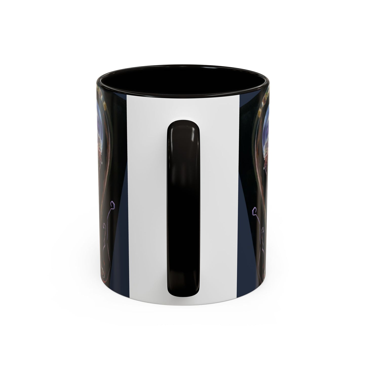 Jelly Fish - "Not a Jelly Bean" Colorful Mug by artist Marie Frederique