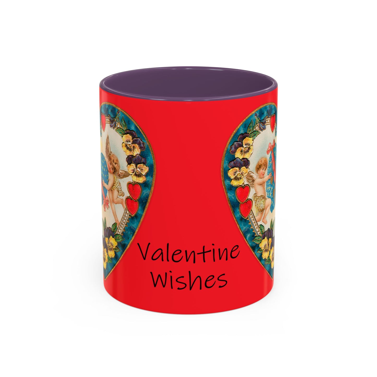 Valentine Hearts image mug 11oz or 15 oz