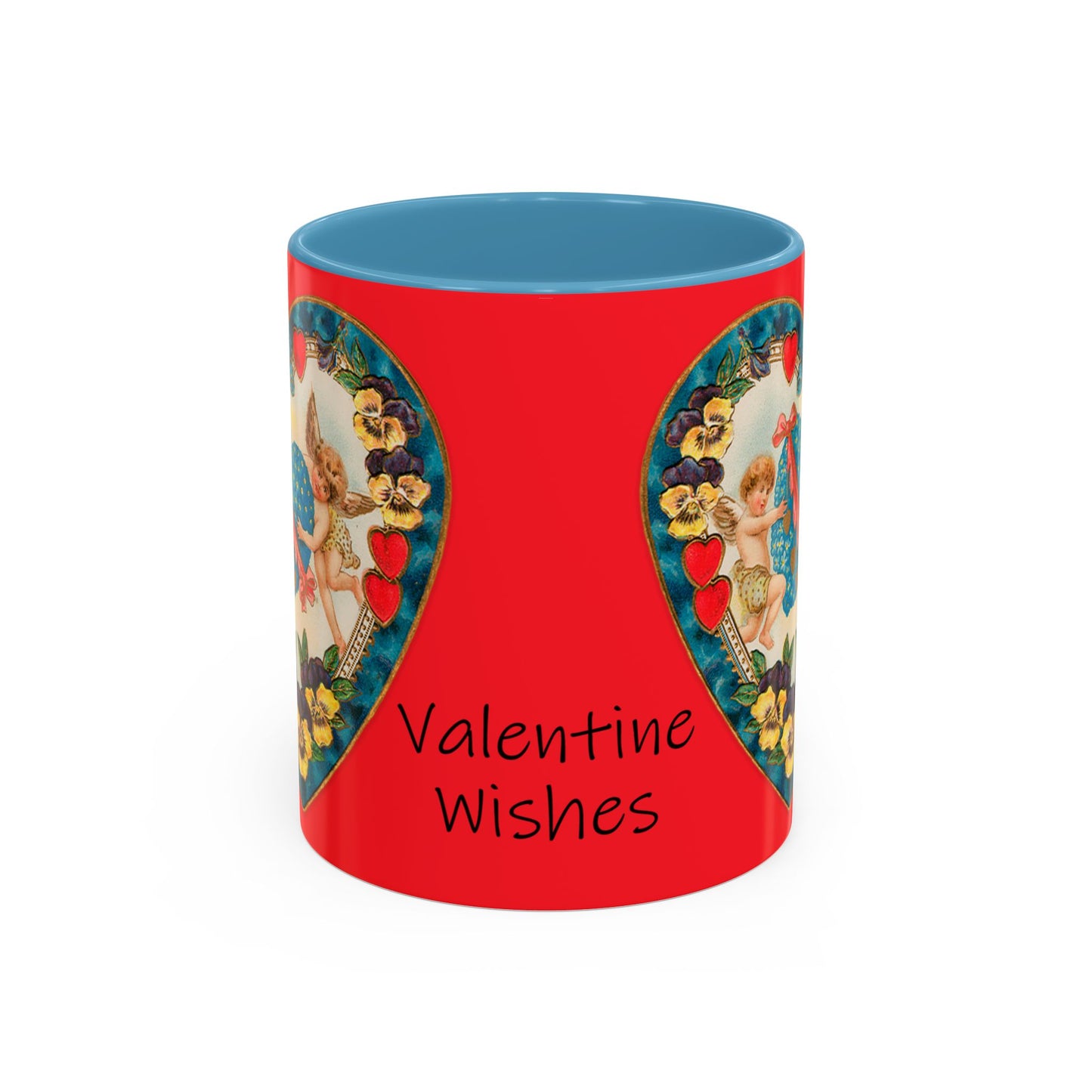 Valentine Hearts image mug 11oz or 15 oz