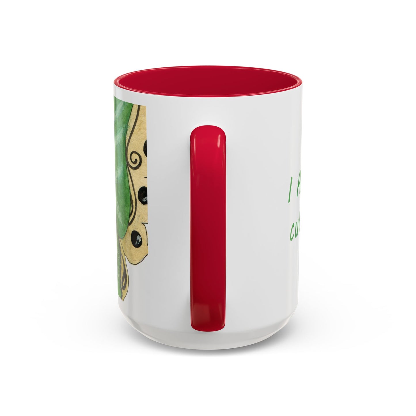 Whimsical Egg Butterfly 1, Colorful Mug by Artist Marie Frederique