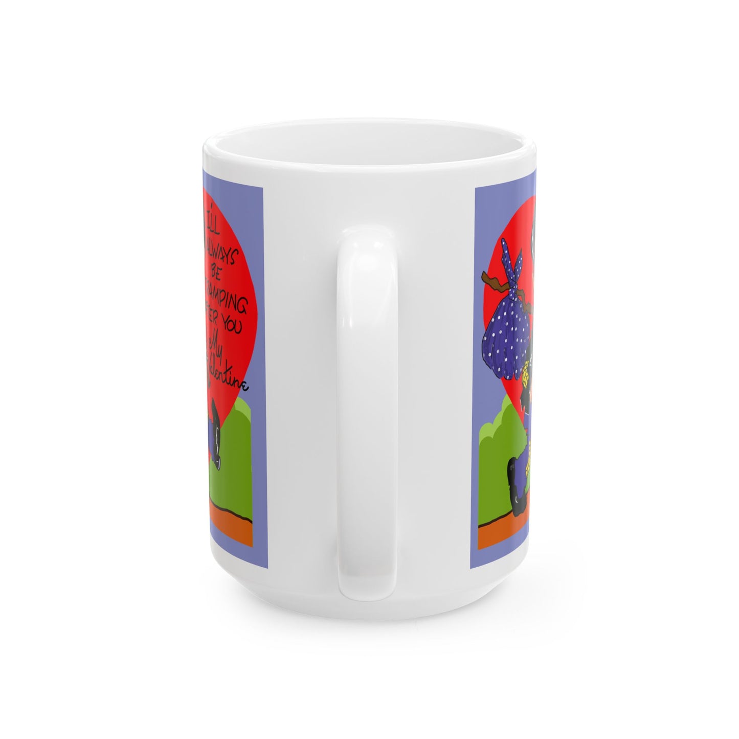 Valentine Tramp Ceramic Mug - My Valentine Comic Character