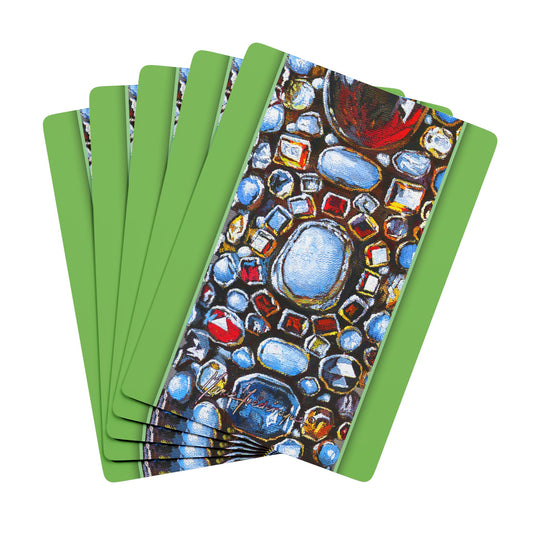 Family Jewels, Artistic Bridge/Poker Playing Cards Set by artist Marie Frederique