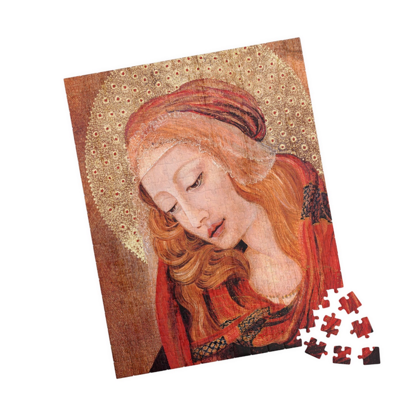 Madonna Icon Jigsaw Puzzle by Artist Marie Frederique - Puzzle (110, 252, 520, 1014-piece)