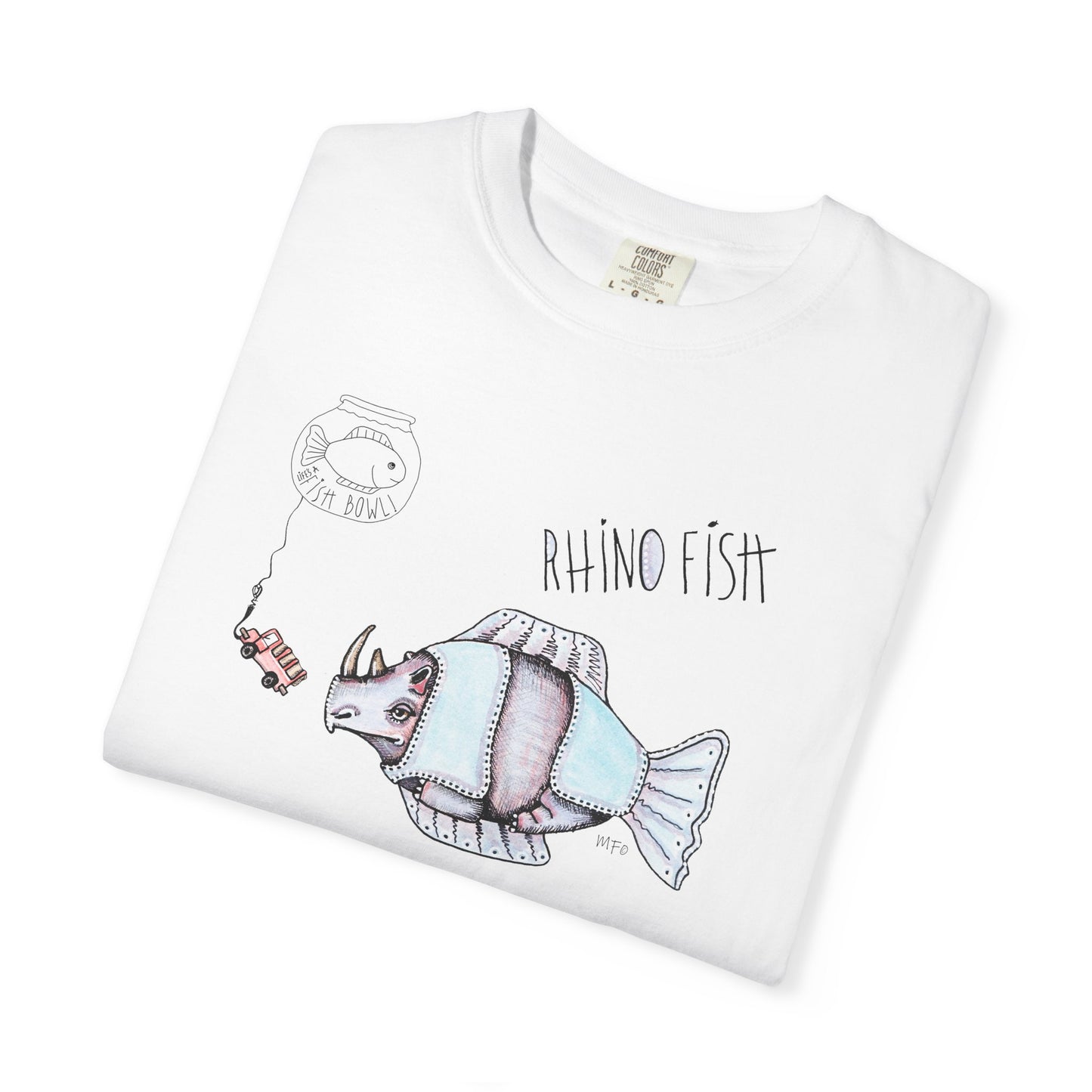 Aquarium Fantasy T-Shirt by artist Marie Frederique