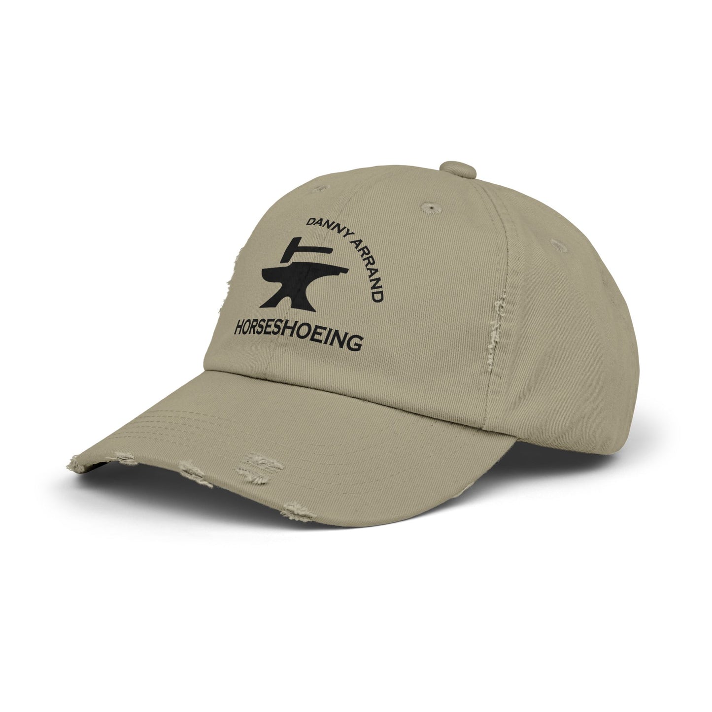 Danny Arrand Horseshoeing Unisex Distressed Cap 100% cotton