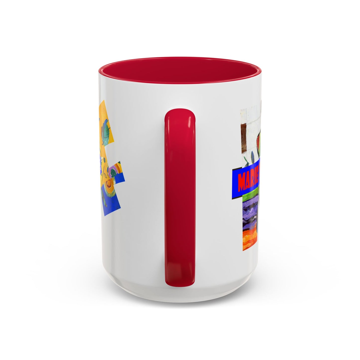 MF ART, multicolored abstract - Colorful Mug by artist Marie Frederique