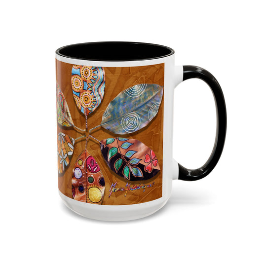 I AM Surfing, Colorful Mug by Artist Marie Frederique