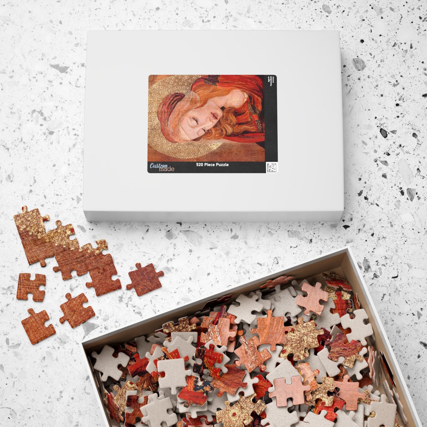 Madonna Icon Jigsaw Puzzle by Artist Marie Frederique - Puzzle (110, 252, 520, 1014-piece)