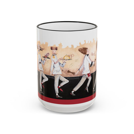 Night out — "Hurry up and wait - er" Chefetteville Art Coffee Cup (11oz/15oz)