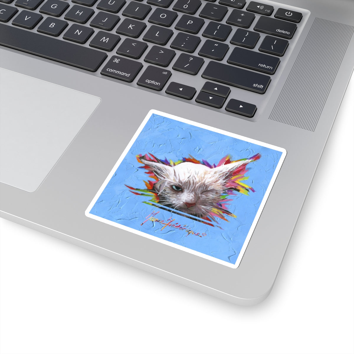 RBF Wet Kitty - Sticker by Artist Marie Frederique