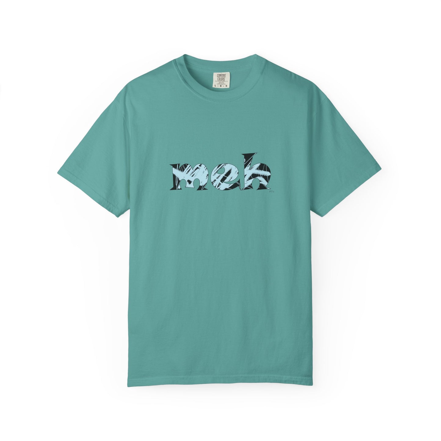 Meh, Street Chill Vibes - Comfortable Cotton Top by artist Marie Frederique