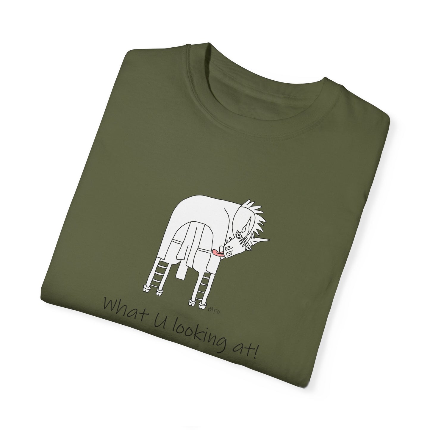 Funny Horse graphic Tee - Cotton Danny Arrand