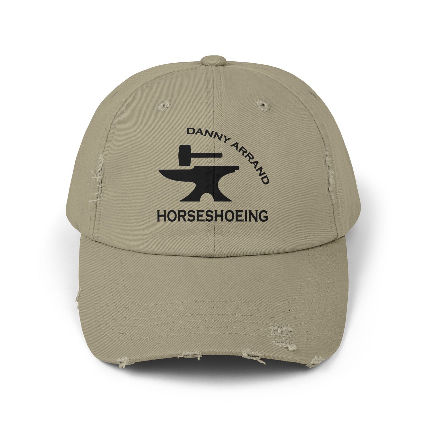 Danny Arrand Horseshoeing Unisex Distressed Cap 100% cotton